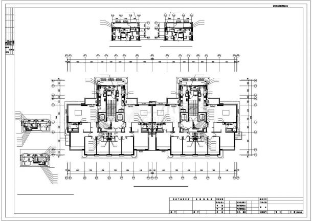 南昌市某新建小区40层框剪结构住宅楼全套给排水设计CAD图纸-图二