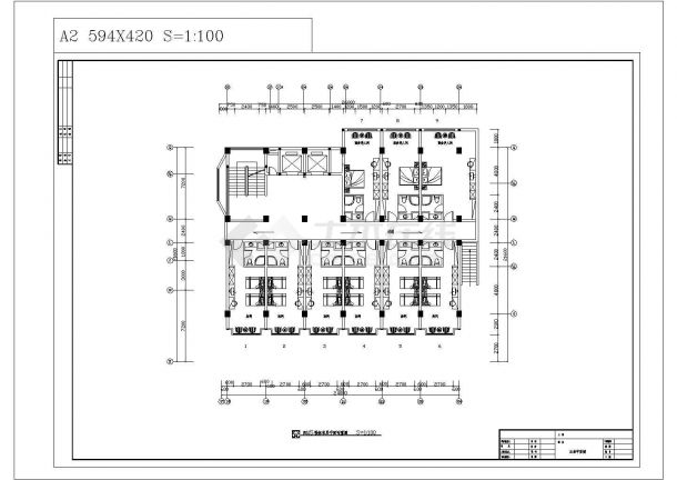 厦门天地人大酒店设计cad全套建筑施工图（含装修设计，含水电设计，含效果图）-图一