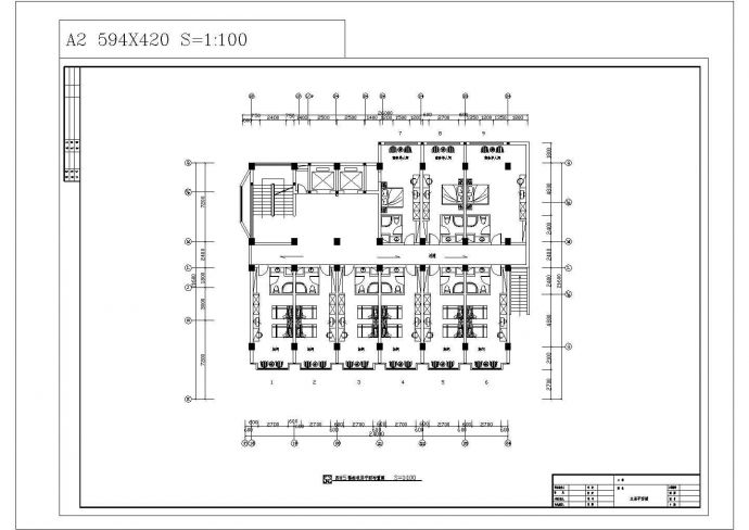 厦门天地人大酒店设计cad全套建筑施工图（含装修设计，含水电设计，含效果图）_图1