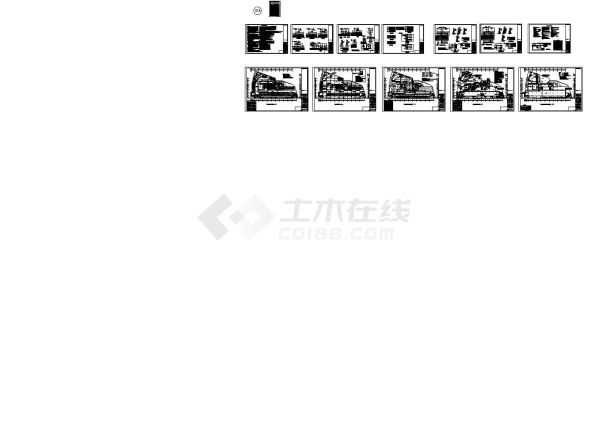 [南京]办公楼地下车库全套电气施工图-图一
