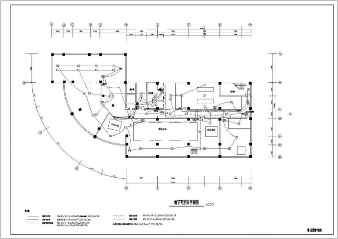 12层10133平方米宾馆消防系统图设计_图1