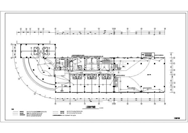 12层10133平方米宾馆消防系统图设计-图二