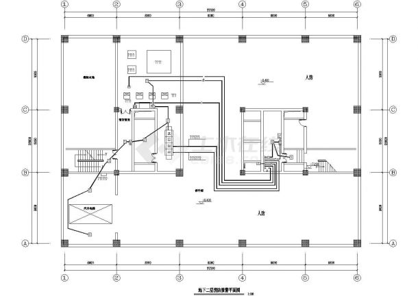 某20层22000平方米宾馆电气设计施工图-图一