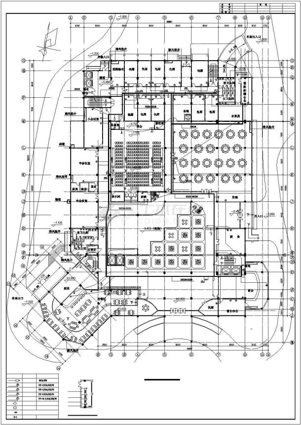 某星级酒店弱电电气参考图-图二