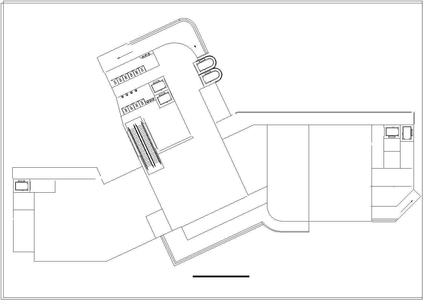 长沙南大医院装修CAD平面布置参考图