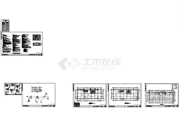 青岛大型住宅区给排水设计施工CAD图,25#-图二