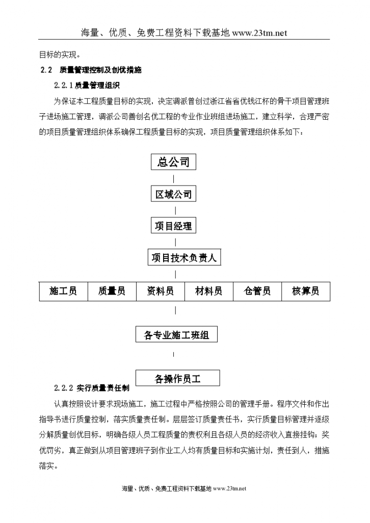 浙江省某住宅水电施工组织设计文案-图二