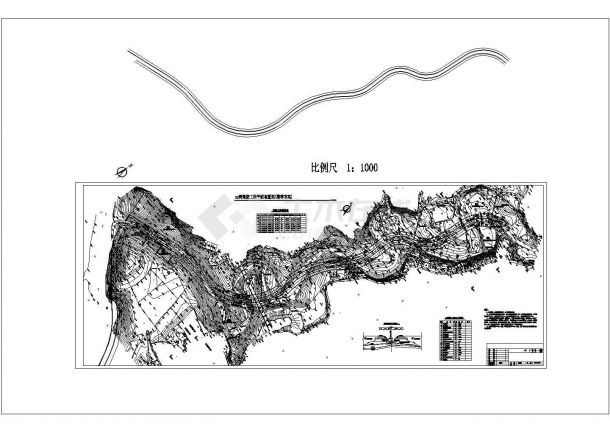 某河堤防初步设计施工方案及图纸（含初设报告、概算）-图一