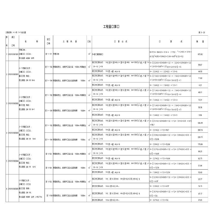 最新的一套完整的工程量计算实例-图二