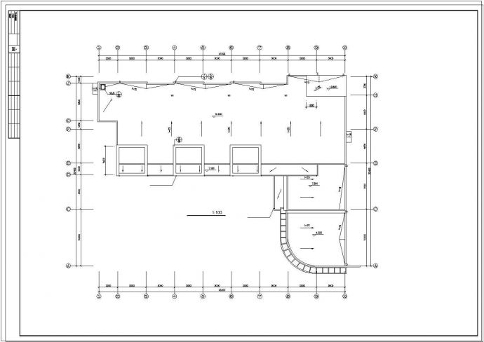 某三层幼儿园建筑cad施工图（共13张）_图1