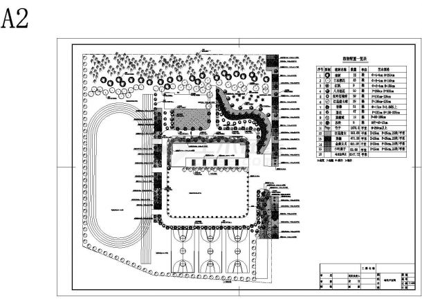 某小学校园种植设计CAD套图-图一