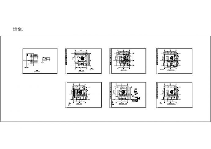 某医院手术室电气CAD施工图纸_图1