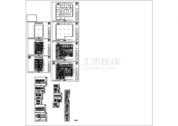 [中式]茶艺楼装修设计施工图（含效果）-图一