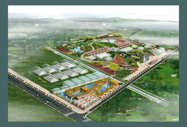 苏州某生态园景观设计方案-图二