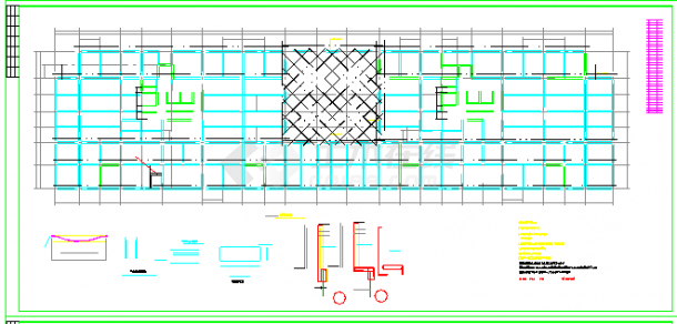 某小区高层框架结构商住楼设计CAD全套建筑施工图纸（含设计说明）-图一