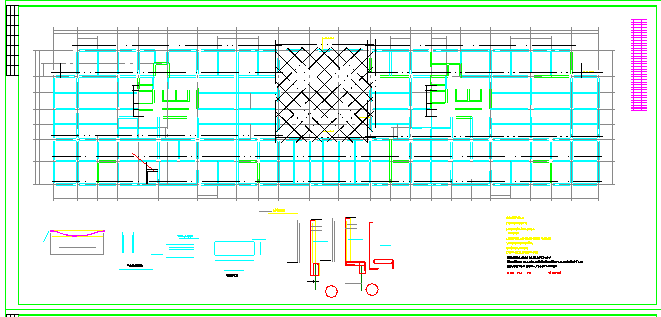 某小区高层框架结构商住楼设计CAD全套建筑施工图纸（含设计说明）