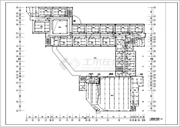 某8817平方米五层教学楼电气设计方案图纸-图二