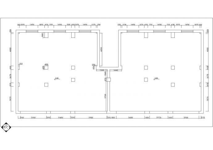 杭州市西湖区某星级大酒店内部装修设计CAD图纸_图1