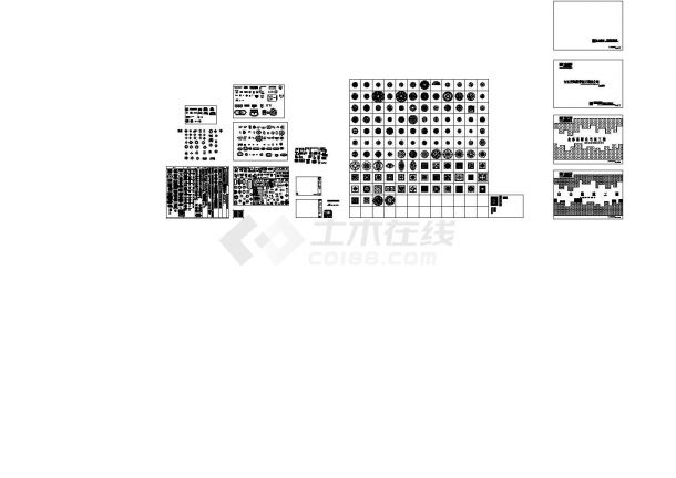 经典_建筑室内装饰装修设计cad素材图块图库（甲级院设计）-图一