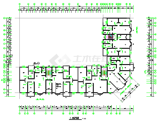某小区经典住宅设计CAD全套建筑施工图纸（含设计说明）-图一