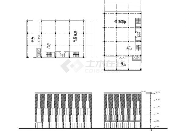 宁波中学方案设计Cad设计图-图二