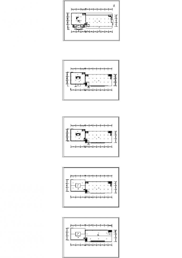某厂区-办公楼空调系统设计cad施工图纸_图1