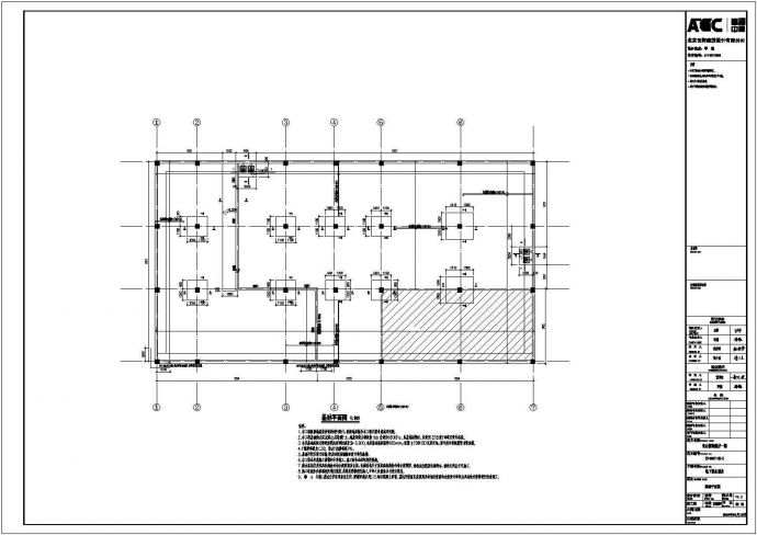 郴州乐东泵房结构CAD大样构造节点图_图1