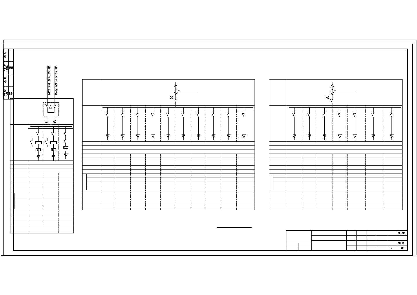 办公楼设计_某五层办公楼全套强弱电气设计CAD施工图纸