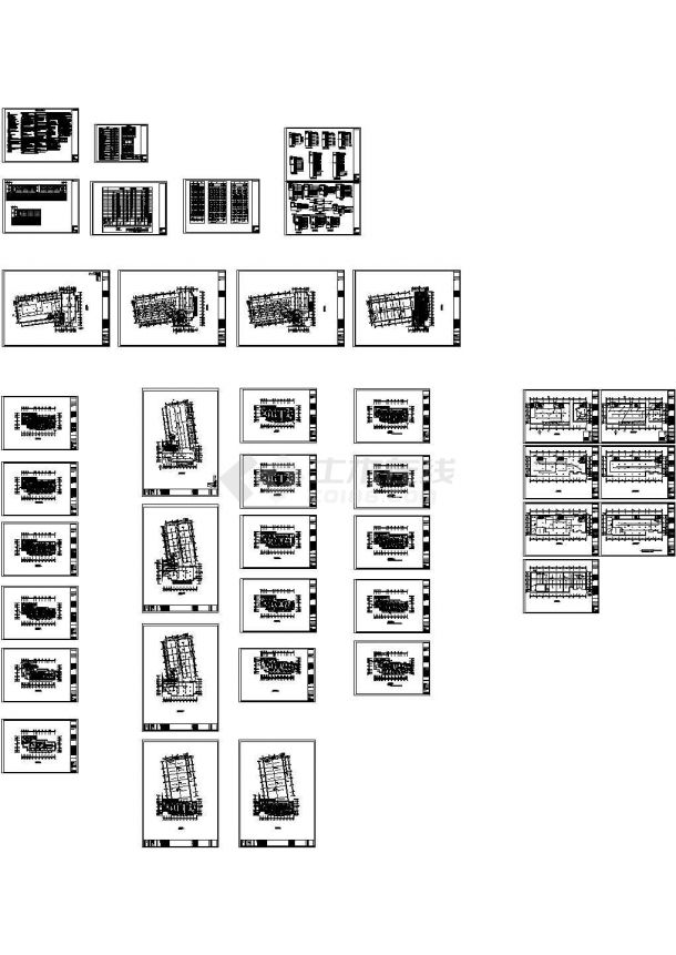 某21层商住楼电气设计施工图纸-图二