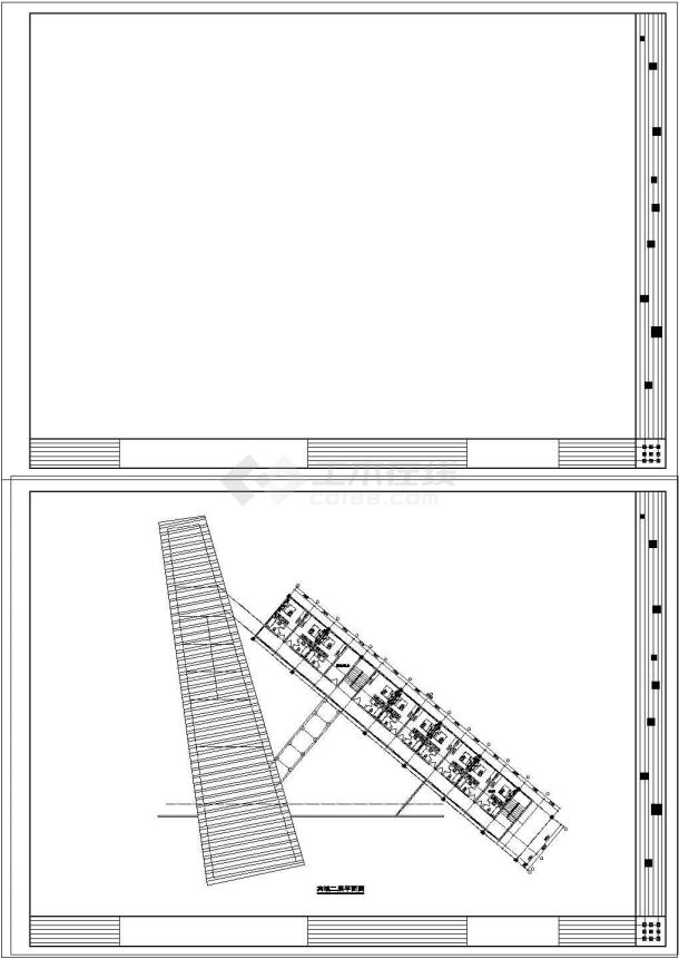 某美术馆建筑方案 设计施工图-图二