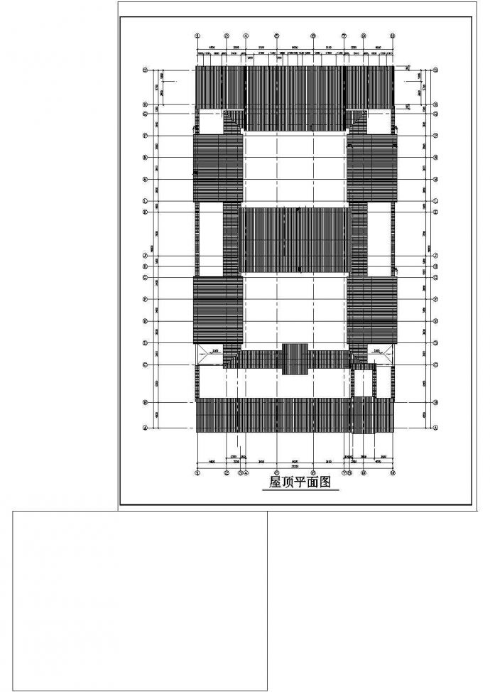 某地区四合院建施设计CAD图_图1