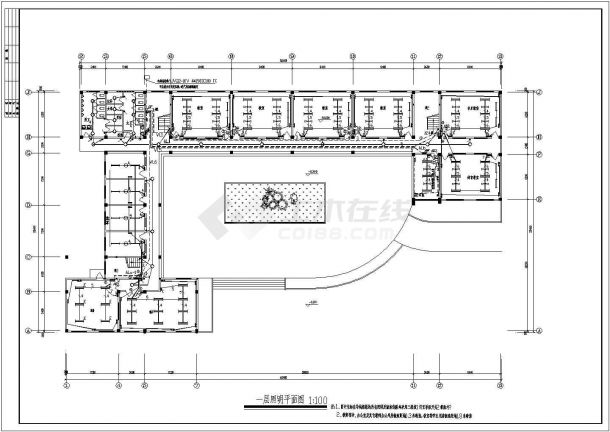 19.6米四层教学楼全套电气设计CAD施工图-图二