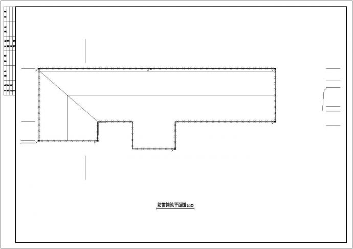 某4层教学楼电气施工设计图_图1