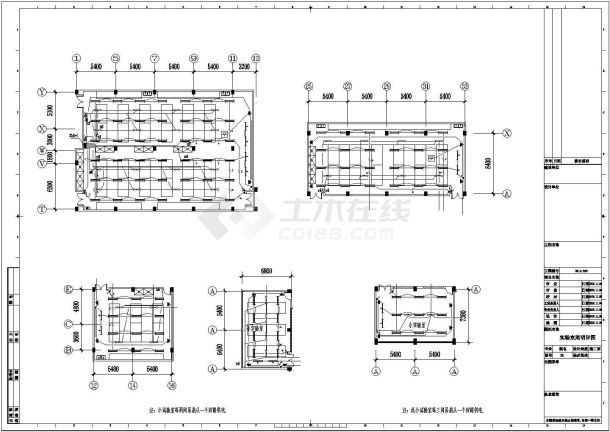 [安徽]某5层教学实验楼毕业设计cad全套电气施工图纸（含设计说明，含强电及弱电设计，含计算书）-图一