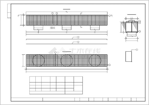 某大型钢结构连续梁桥设计施工详细方案CAD图纸-图一