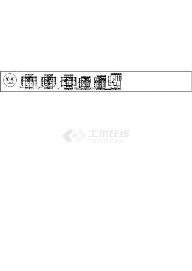 沈阳市某高档小区70套经典热门户型平面设计CAD图纸（80-250平）-图一