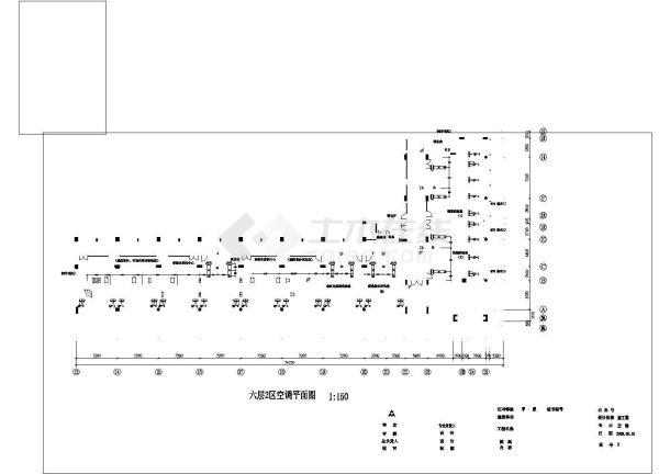 某大学学院楼空调系统cad设计-图二