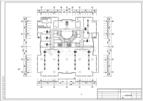 土木工程毕业设计_某金融中心二期空调工程cad毕业设计-图一