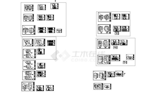 某KTV装修全套设计施工图纸-图一