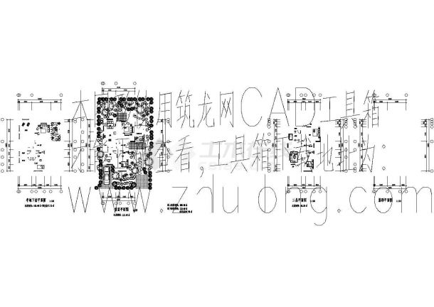[京郊]某341.06平方米二层别墅建筑设计方案图（二）-图一