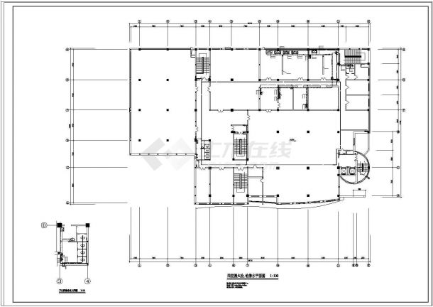 土木工程毕业设计_【学士】杭州某大厦给排水毕业设计图纸-图二