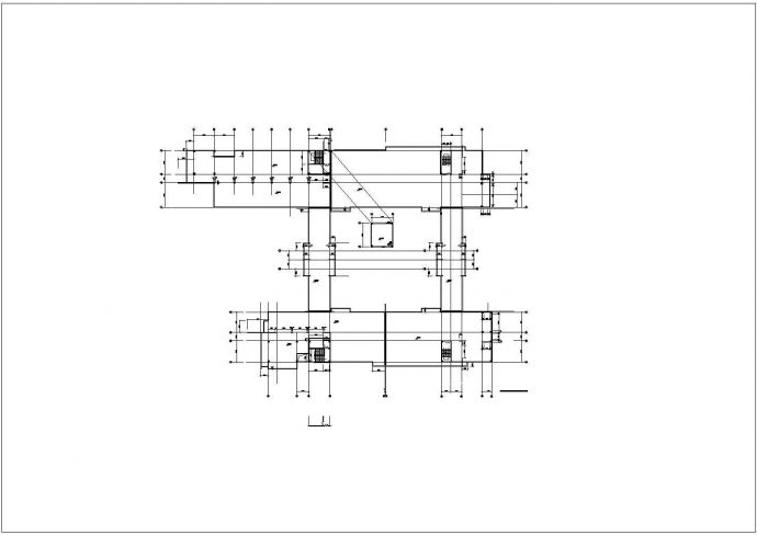 某地上六层大学教学楼建筑施工CAD图纸_图1