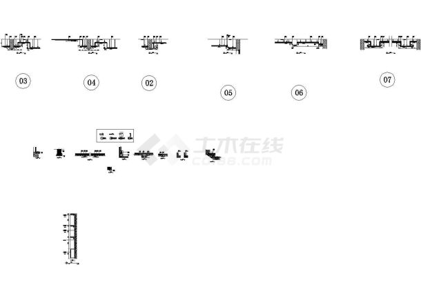 雅安三层豪华别墅室内设计施工图（含效果图）-图二