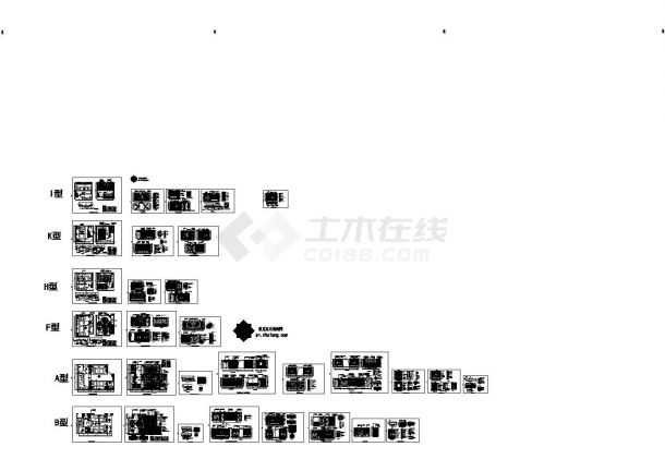 [山东]某豪华夜总会六套包房装修设计施工图-图一