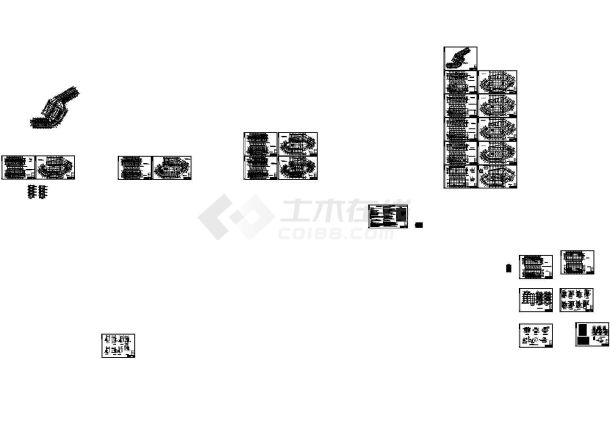 [宁波]某学院行政楼全套空调系统施工设计cad图纸-图一