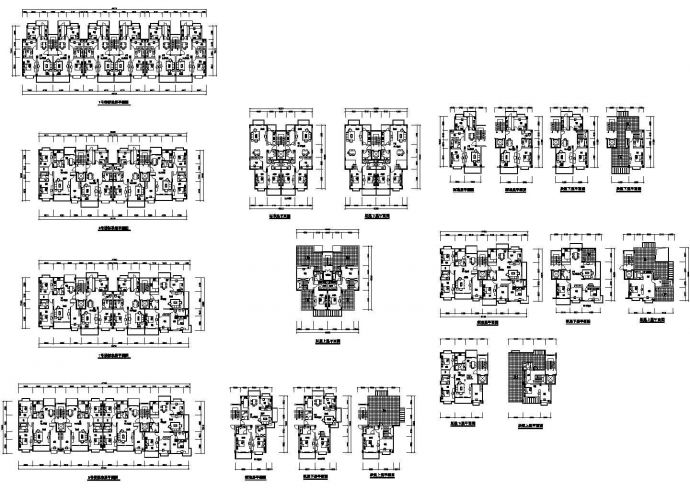 某住宅小区设计户型设计CAD图_图1