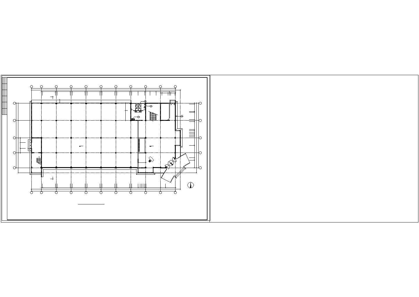 办公楼设计_【3层】2677.9平 连云港渔业公司办公楼施工组织设计（含建筑结构图纸，横道图，施工平面布置图）