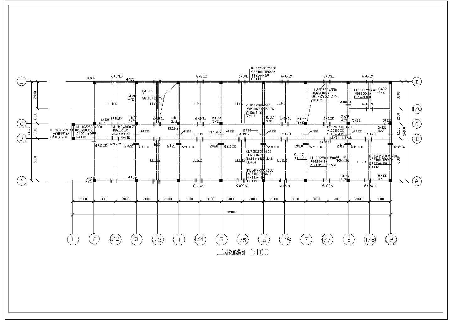 办公楼设计_【3层】北京定额三层框架结构办公楼清单计价实例（工程量计算、清单、CAD图纸21张）