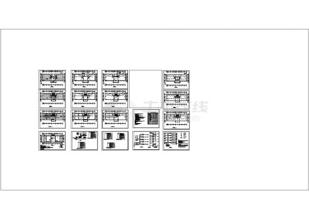 某5层典型办公楼强弱电系统电气施工图-图一