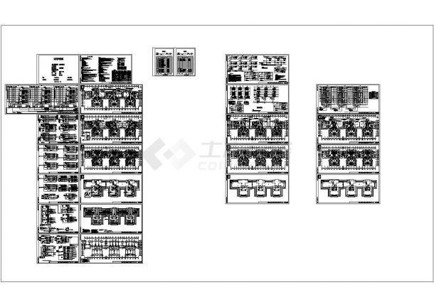 某23层知名小区住宅楼全套电气施工图-图二